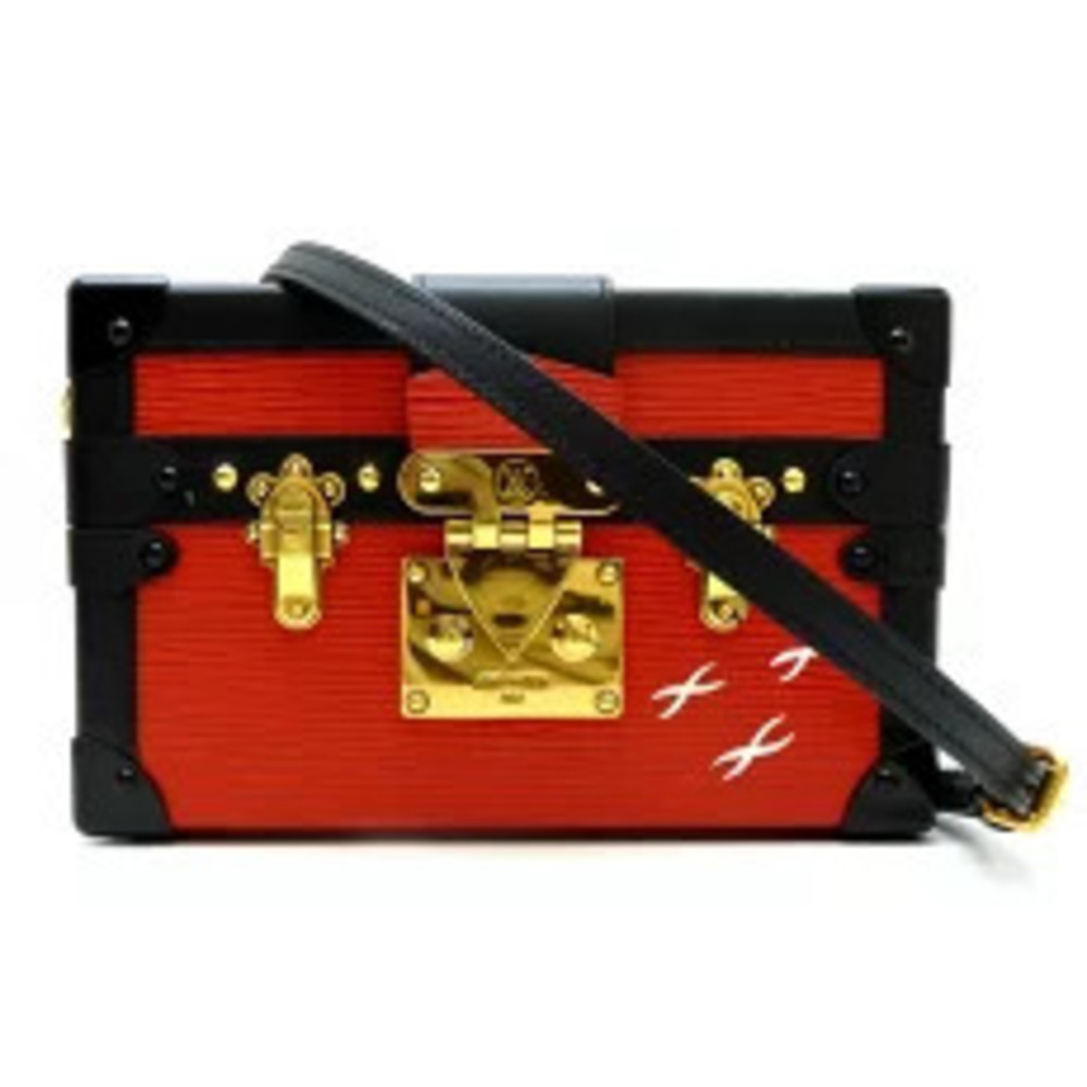 Louis Vuitton Malle Shoulder Bag Epi Coquelicot Red Red
